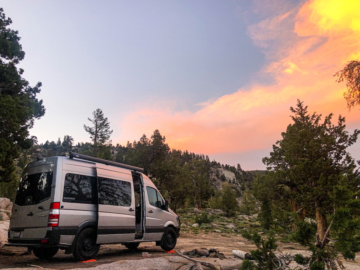 Pooping in the wild - Sprinter Adventure Van